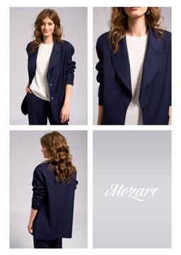 WW-2534 брюки женские темно-синий