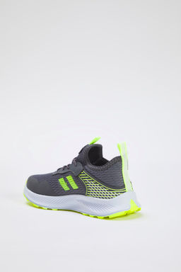 Trendyol Shoes Gri Bagc?kl? Neon Detayl? Hafif Taban Buyuk/Kucuk Erkek Cocuk Kids Spor Ayakkab? TAKSS25SN00025 - Trendyolmilla фото 6
