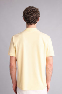 %100 Pamuk Regular Fit K_sa kollu Polo Ti__rt - Defacto фото 4