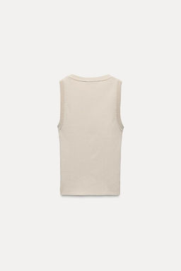 PLAIN KNIT TOP - Zara фото 8