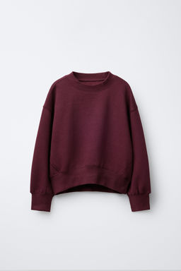 CONJUNTO SUDADERA Y PANTAL?N JOGGER / Burgundy - Zara фото 2