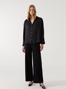 Beli Lastikli Geni? Pa?a Kad?n Pantolon