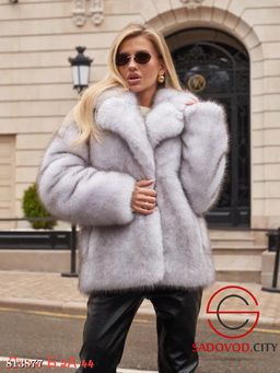Шуба женская из искусственного меха
