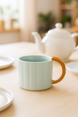Кружка Ribbed mug, blue (400 ml)