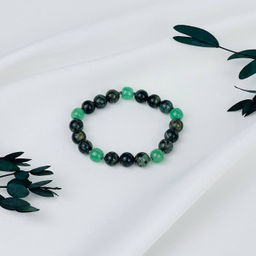 Браслет из Яшмы (Камбаба) и Авантюрина - Радуга самоцветов фото 2