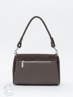 Сумка женская кожаная 0037VG gray Vitelli Grassi