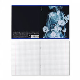 Цена за 5 шт. Тетрадь общая ученическая ErichKrause Flower Ray, 48 листов, клетка, металлизированный голографический картон_MIX-PACK  фото 8