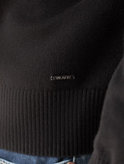 Кардиган на молнии из хлопка с нейлоном - Vilatte фото 3