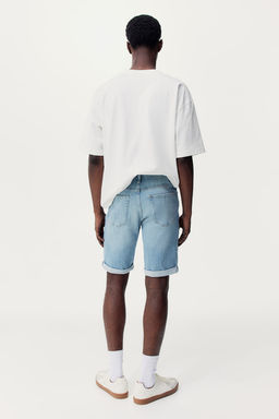 Vaquero corto Slim - H&m фото 3