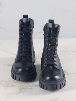 Ботинки 329.21153bl.black/Шерсть