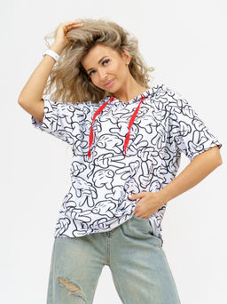 940 Футболка "Белый/микки"