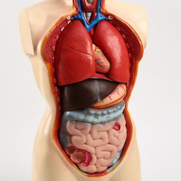 Анатомическая модель «Макет торса человека», 80 см