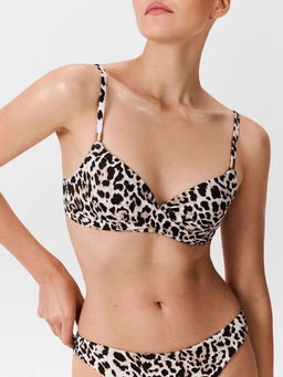 Infinity / Бюстгальтер купальный жен. V-shape Classic Nefeli леопардовый принт - Infinity Lingerie фото 3