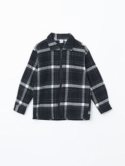 Ekose Erkek ?ocuk G?mlek Ceket