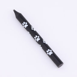 Цена за 4 шт. Свеча для торта «Лапки», 12 шт., 8 см, черные и белые