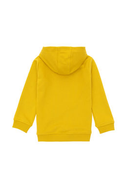 Желтый базовый свитшот для мальчика - U.s. polo assn фото 2