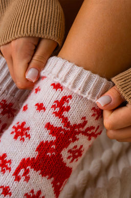 Женские шерстяные носки Happyfox