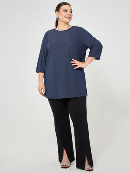 Джемпер 0042-11 сапфирово-синий