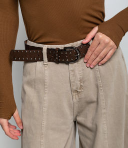 Джинсы #КТ26200, бежево-серый - Dommod фото 5