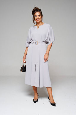 Платье 6213 серый - Beautiful and free фото 4