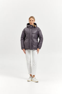 Куртка женская зимняя 25404 (графит) - Kankan фото 10