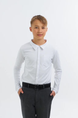 Трикотажная рубашка для мальчика Happyfox