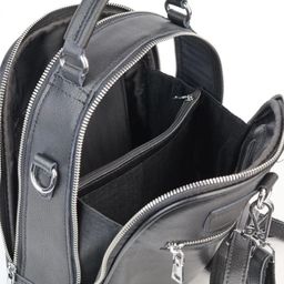 Женский кожаный рюкзак 88001-С Блек