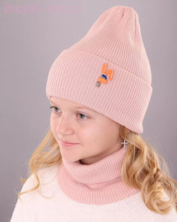 03-27-E Комплект (колпак+снуд) (52-56)