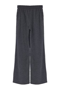 TRENDYOLMILLA Premium Antrasit Wide Leg Esnek Orme Pantolon TWOSS24PL00054 фото 7