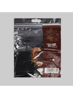 Гирлянда «Конский хвост» 10 нитей по 1.5 м, IP20, медная нить, 150 LED, свечение тёплое белое, 12 В