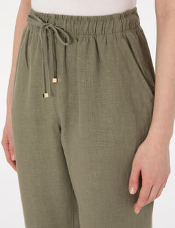 Haki Carrot Fit Kanvas Pantolon - Pierre cardin фото 5