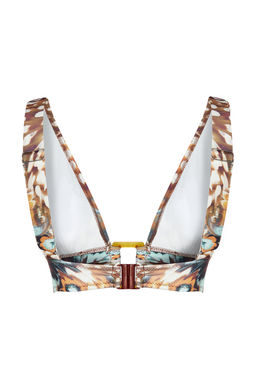 TRENDYOLMILLA Hayvan Desenli Ucgen Aksesuarl? Bikini Ustu TBESS24BU00002  фото 7