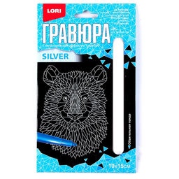 Гравюра малая «Обаятельная панда»