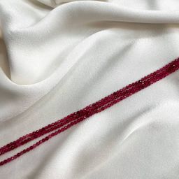 Бусины для украшений из розового Турмалина огранка