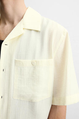 CREASED JACQUARD SHIRT - Zara фото 23