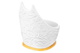 Подставка под ложку 180 мл 9,5*9,5*13,5 см Веточки-цветочки на бамбуковой подставке - Elan gallery фото 5