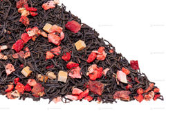 Черный "Земляника со сливками" . Черный Ароматизированный