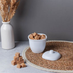 Сахарница 300 мл квадратная белая А / TZ40XN (WHITE) квадратная /уп 48/ - Галеонтрейд фото 5