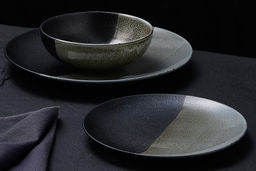 Салатник, 15,5х6 см, 500 мл, фарфор P, черно-серый, в крапинку, Umi - Maxwell & Williams фото 3