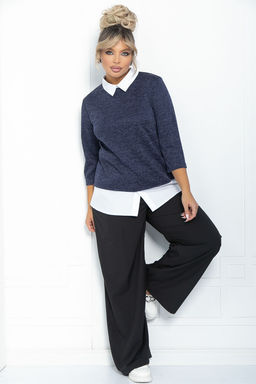 Джемпер Город контрастов - Lt collection фото 27