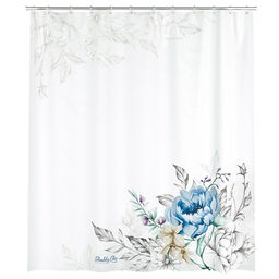 Штора для ванной комнаты, полиэстер, 180*180 см, SHABBY CHIC WHITE, шт - Valiant фото 6
