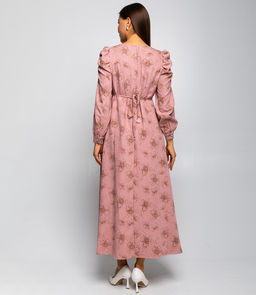 Платье #КТ6858 (1), пудровый - Dommod фото 4