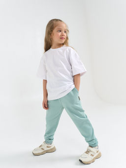 Джоггеры облегченные Ментол с карманами - Bungly фото 5