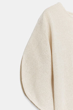 TOP R?STICO MANGA CAPA / Beige claro - Zara фото 7
