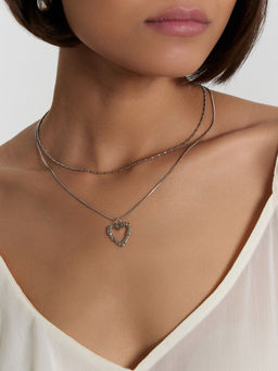 Колье женское с подвеской сердце - Mark formelle фото 3