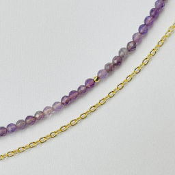 Колье из Аметиста с подвеской