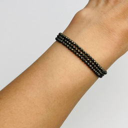 Бусины для украшений из Пирита 39 см