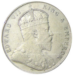 1 доллар 1909 года Стрейтс Сетлментс
