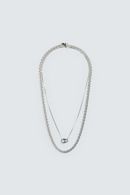 PACK OF 2 COMBINED NECKLACES - Zara фото 3
