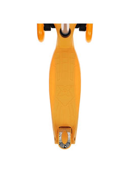 Самокат GRAFFITI Baby, колёса световые PU 120/70 мм, ABEC 7, цвет оранжевый